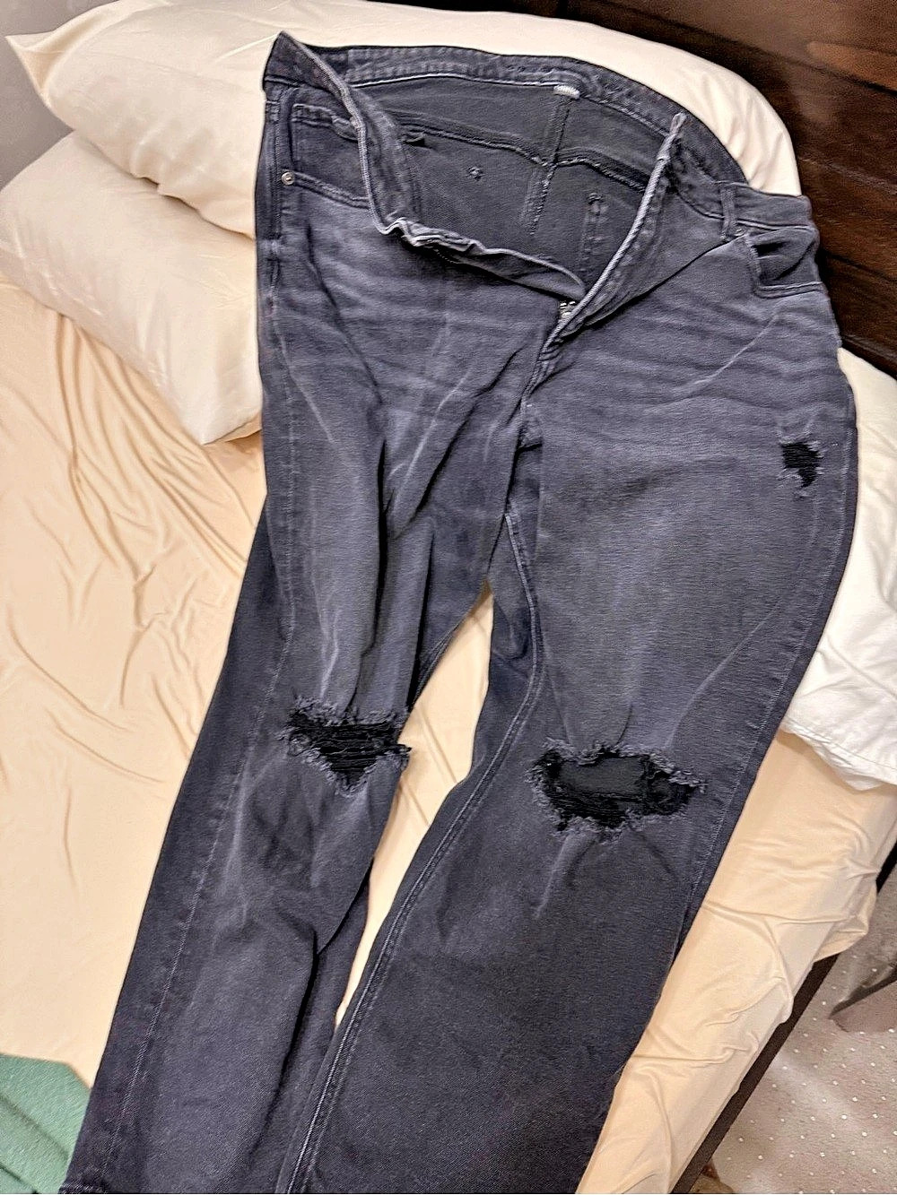 American Eagle Super Stretch Jegging Distressed Skinny Jeans Size 20